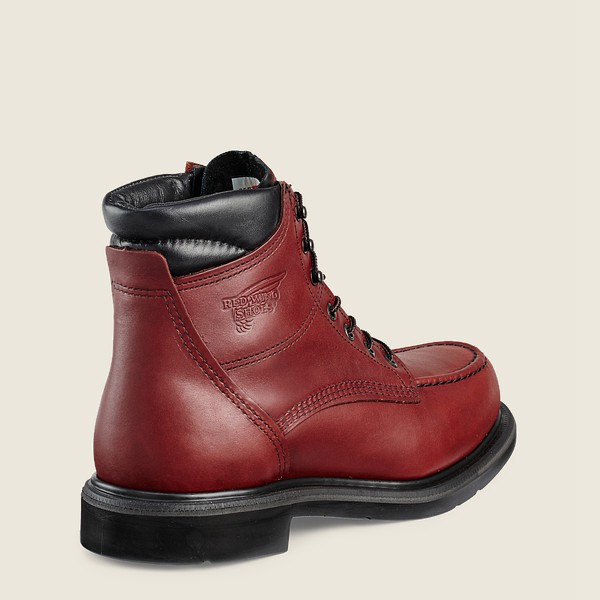 Botas de Trabajo Red Wing Hombre Vino - Supersole® - 6-Inch Soft Toe - 735-WNFUVE